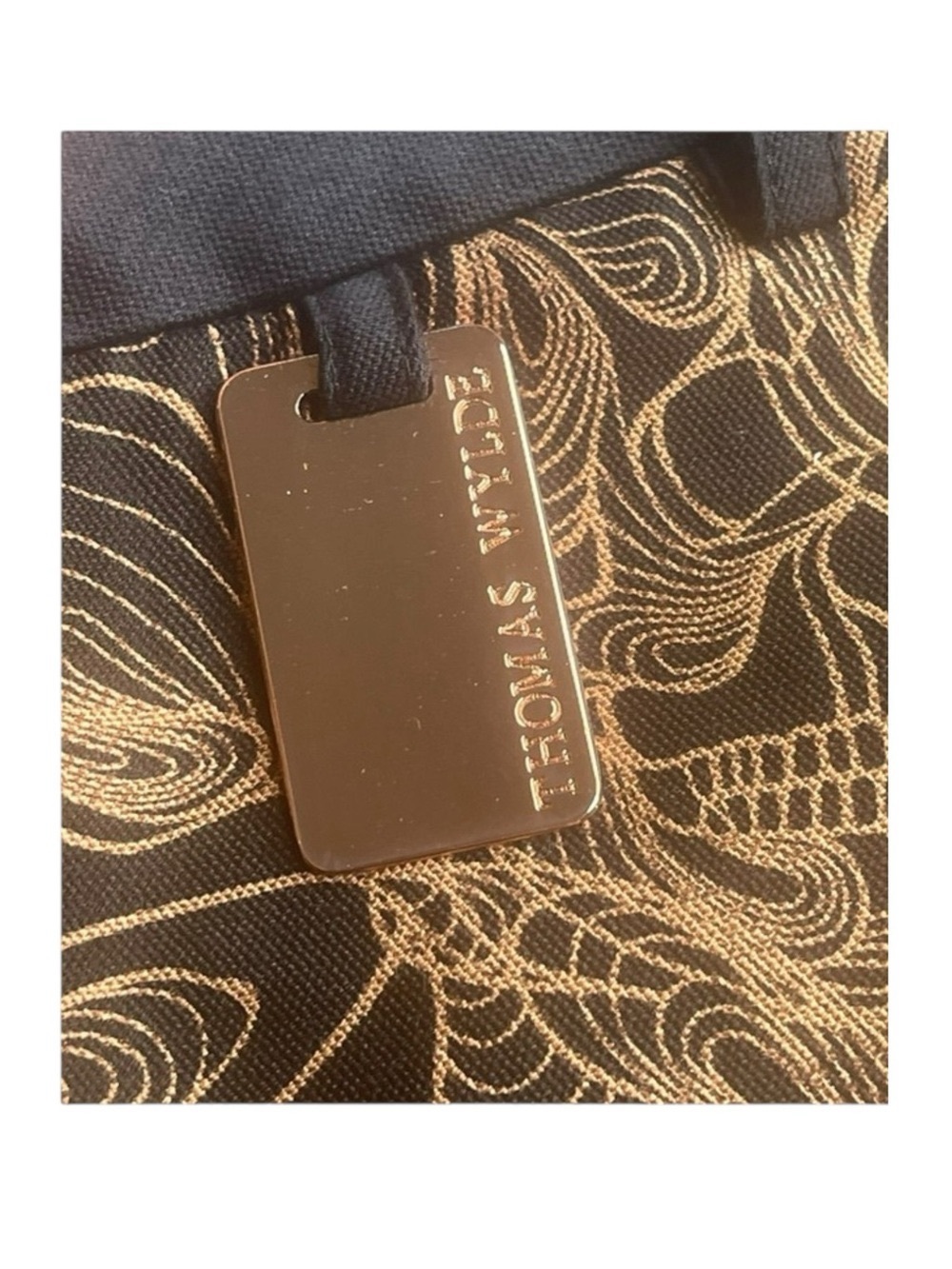 new Thomas Wylde ๐ฃ Luxe Naughty Ruffled Shorts ๐ฃ Black + Rose Gold Print ๐ฃ 4 ๐ฃ - Picture 10 of 16